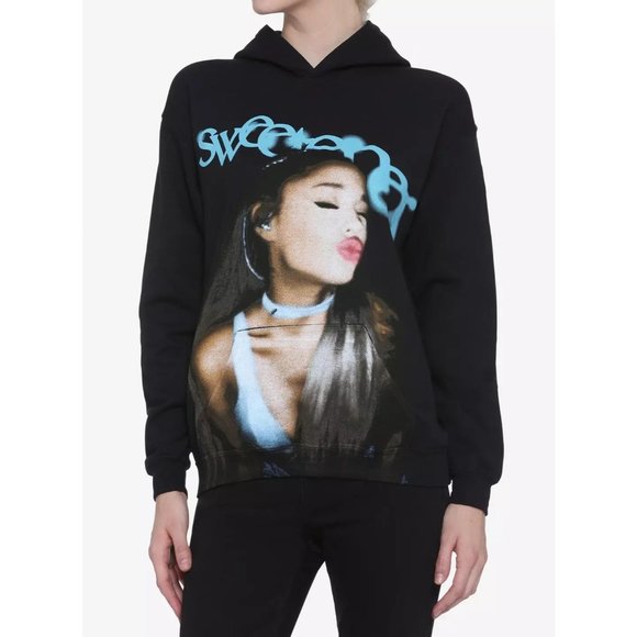 Ariana Grande Sweetener Tour Hoodie in Black - Picture 2 of 4